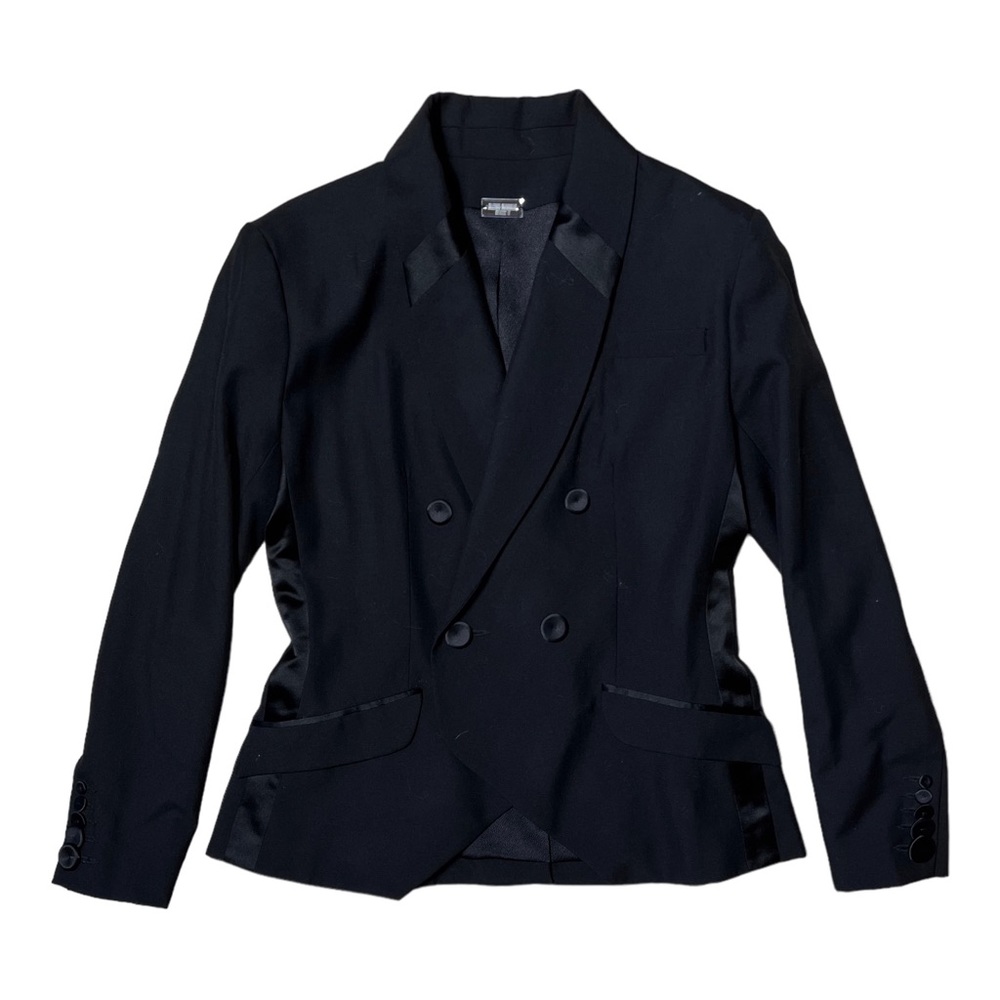 Alexis Mabille Double Breasted Wool Blazer Jacket Women’s Size 42